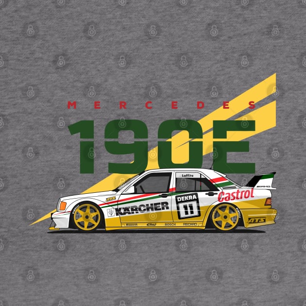 MERCEDES BENZ 190E DTM RACING by shketdesign